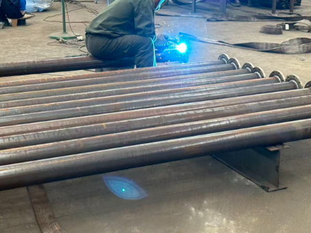 甘肃20#无缝注浆管加工108*6钢花管棚管